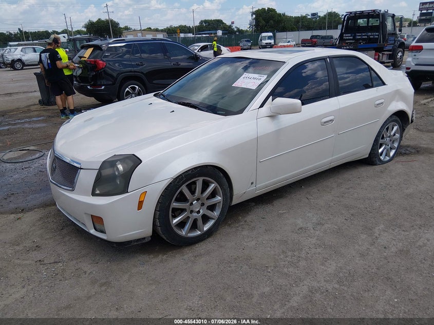 2006 Cadillac CTS, Left Rear, IAAI, VIN 1G6DP577560146869 — photo 2