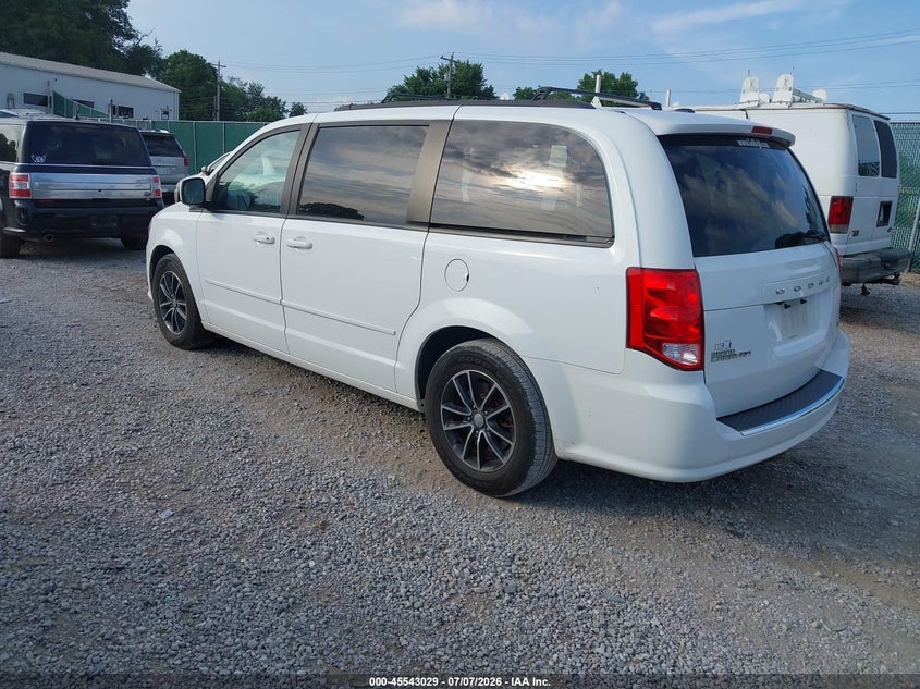 Vin: 2c4rdgeg3hr825087, lot: 46041298, dodge grand caravan gt 20173