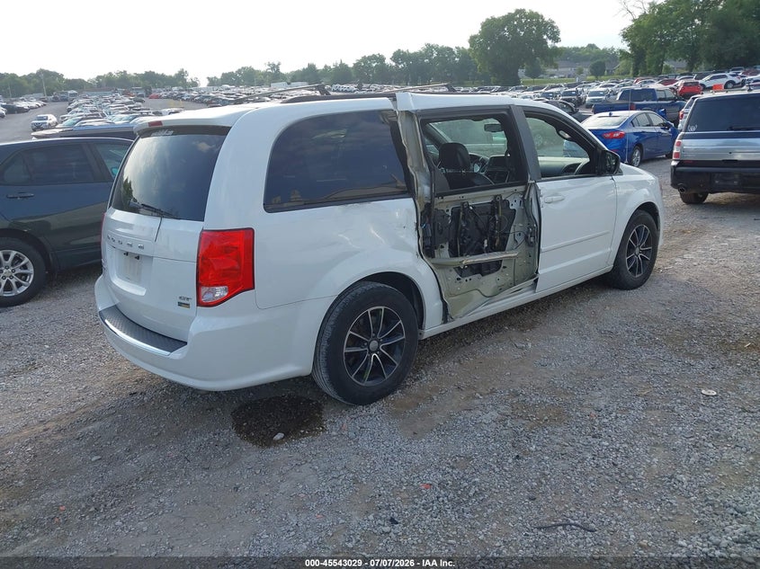 Vin: 2c4rdgeg3hr825087, lot: 46041298, dodge grand caravan gt 20174