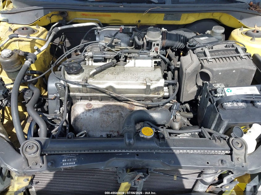 2003 Mitsubishi Lancer Oz Rally VIN: JA3AJ86E43U010299 Lot: 45543036