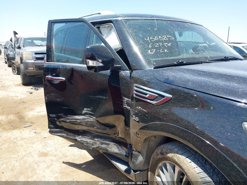 2019 Infiniti Qx80 Luxe VIN: JN8AZ2ND9K9850116 Lot: 45543037