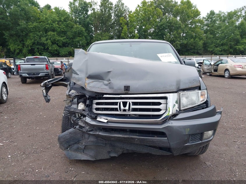 2013 Honda Ridgeline Rts VIN: 5FPYK1F42DB002408 Lot: 45543043