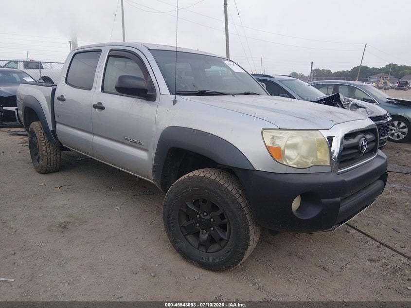 2008 Toyota Tacoma Prerunner V6, Rear, IAAI, VIN 5TEJU62N58Z587425