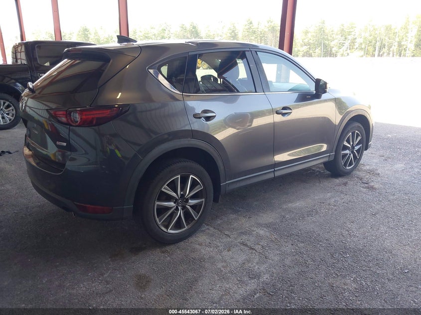 Vin: jm3kfbdl7h0117648, lot: 46041337, mazda cx-5 grand touring 20174