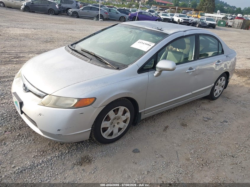 2008 Honda Civic Lx 1HGFA16538L053139 photo 1