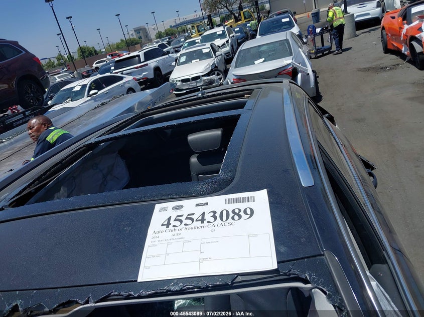 AUDI Q5 2014 VIN WA1LFAFP7EA056065