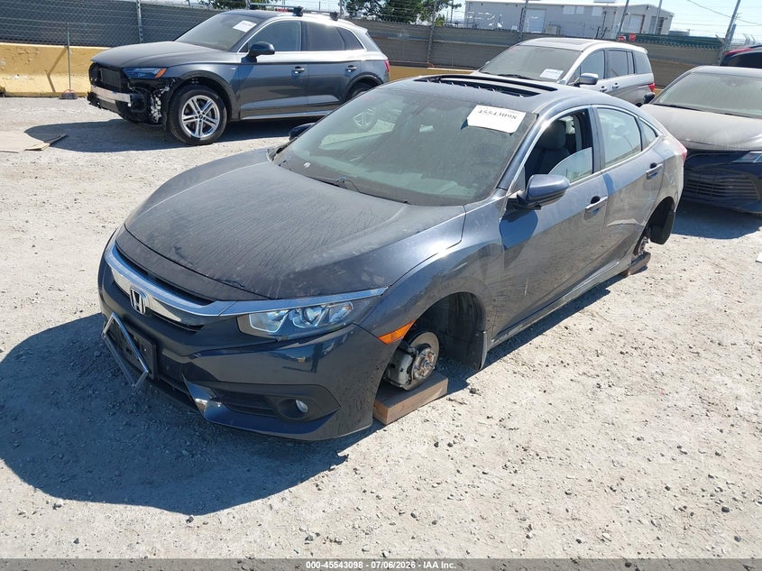 2017 Honda Civic Ex-L 2HGFC1F77HH634233 photo 1