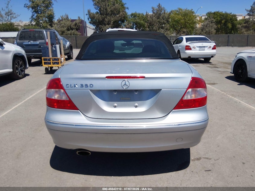 2006 Mercedes-Benz Clk 350 VIN: WDBTK56G66T056118 Lot: 45543110