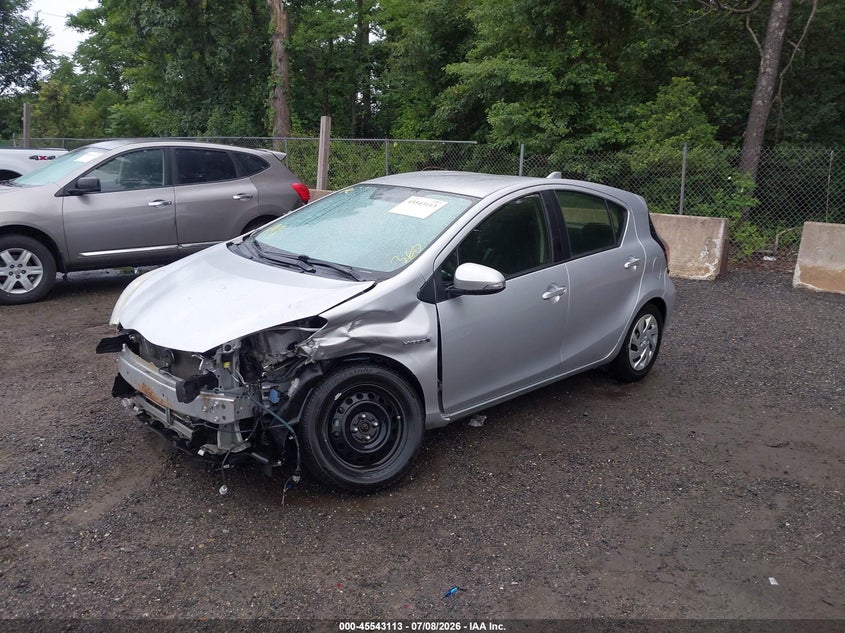 2015 Toyota Prius c, Удар спереду, IAAI, VIN JTDKDTB32F1577959 — фото 2