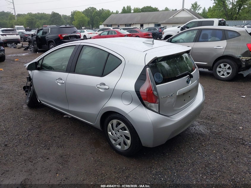 2015 TOYOTA PRIUS C auction photo 3