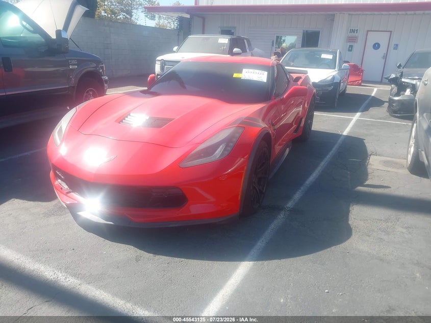 Vin: 1g1yw2d76h5106464, lot: 46041394, chevrolet corvette grand sport 20172