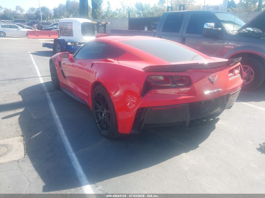 Vin: 1g1yw2d76h5106464, lot: 46041394, chevrolet corvette grand sport 20173