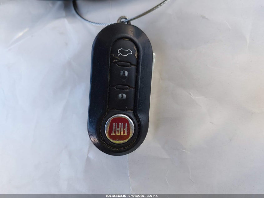 2014 Fiat 500E Battery Electric VIN: 3C3CFFGEXET175872 Lot: 45543145