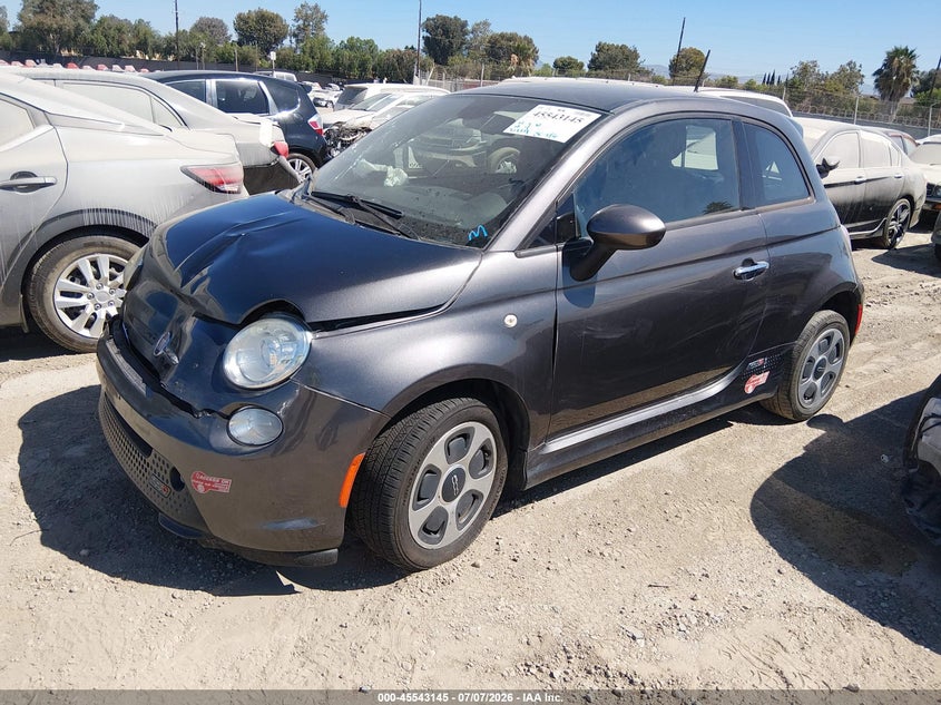 2014 FIAT 500E auction photo 2