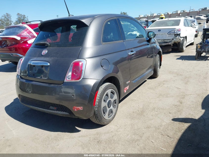 2014 FIAT 500E auction photo 4