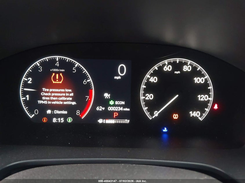 2025 HONDA CR-V auction photo 7