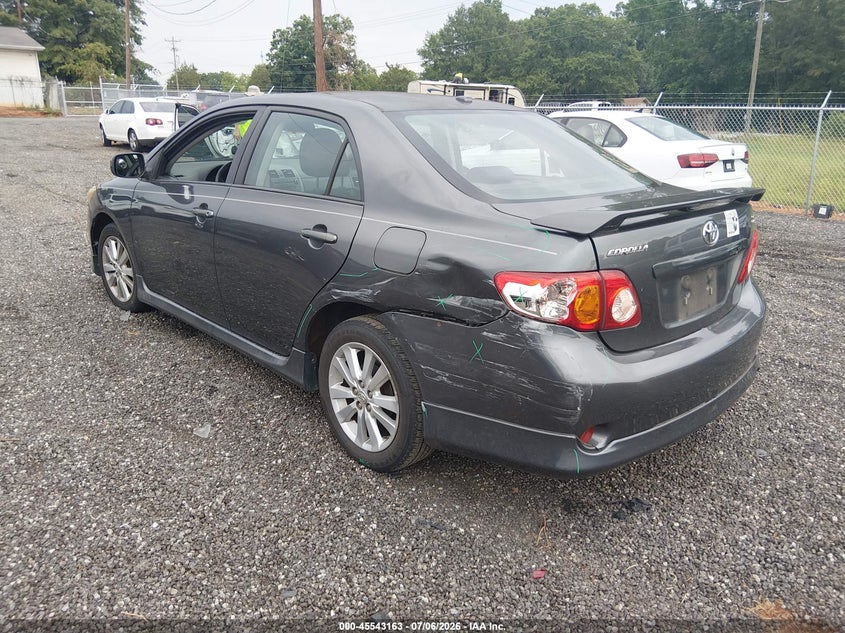 2010 TOYOTA COROLLA auction photo 3