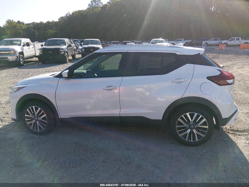 2021 Nissan Kicks Sv Xtronic Cvt VIN: 3N1CP5CV7ML523833 Lot: 45543197