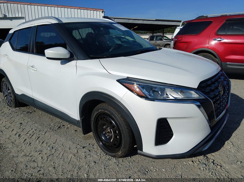 2021 Nissan Kicks Sv Xtronic Cvt VIN: 3N1CP5CV7ML523833 Lot: 45543197
