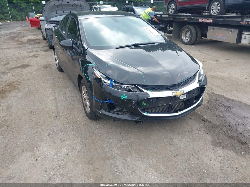 2019 Chevrolet Cruze Ls VIN: 1G1BC5SMXK7125622 Lot: 45543215