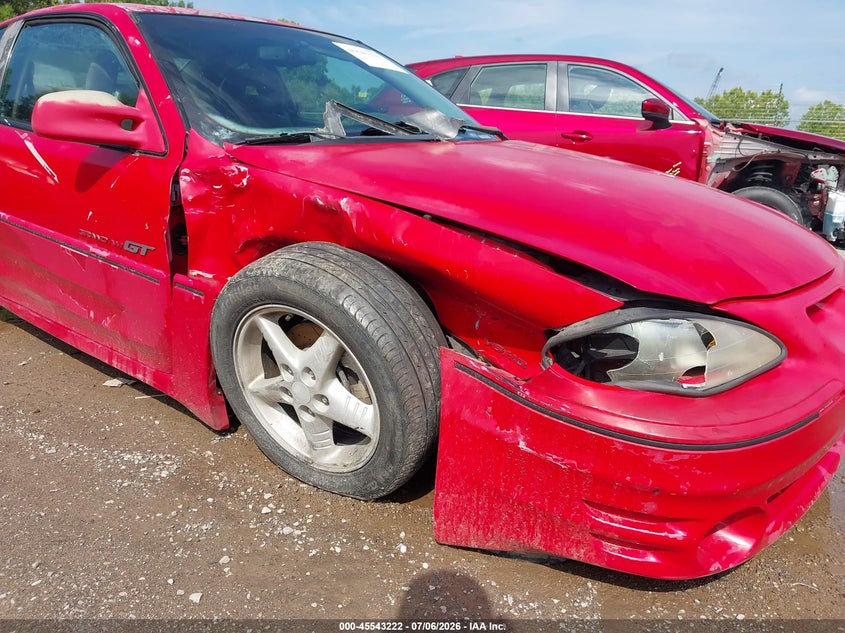 1999 Pontiac Grand Am Gt1 VIN: 1G2NW12EXXM801111 Lot: 45543222