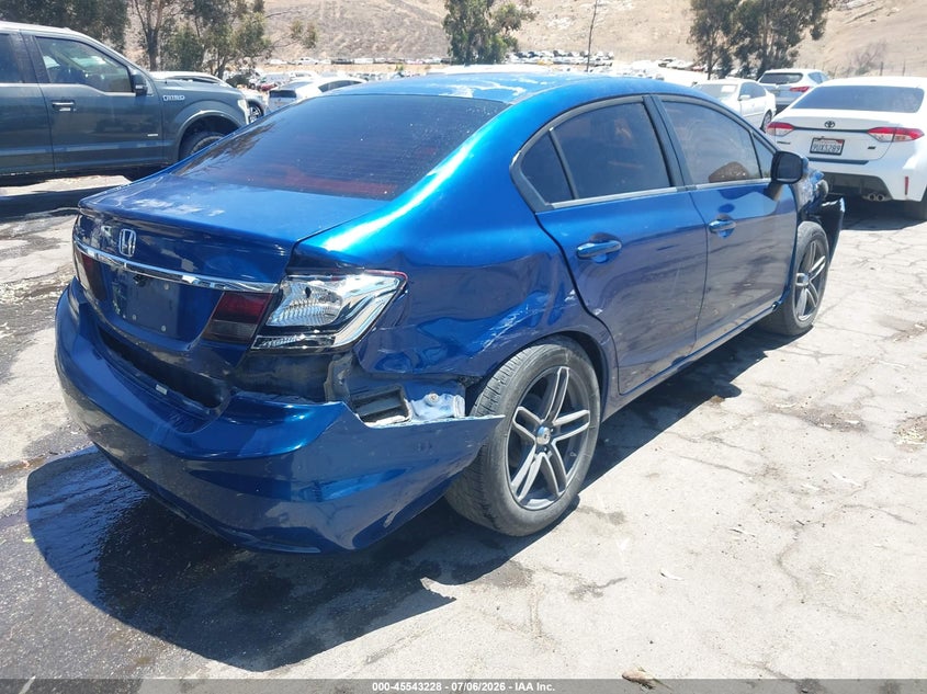 2013 HONDA CIVIC SEDAN 1.8L I-4 VVT, 140HP