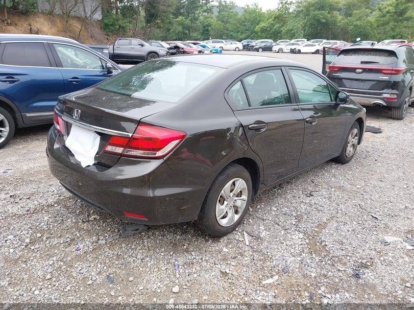 2013 HONDA CIVIC SEDAN 1.8L I-4 VVT, 140HP