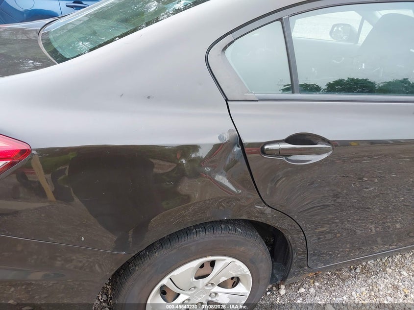 2013 HONDA CIVIC SEDAN 1.8L I-4 VVT, 140HP