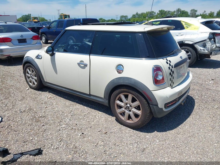 Vin: wmwsv3c57bty14051, lot: 46041519, mini cooper s 20113