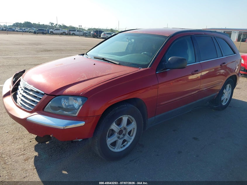 2006 Chrysler Pacifica, Front & Rear, IAAI, VIN 2A4GM68416R676799 — photo 2