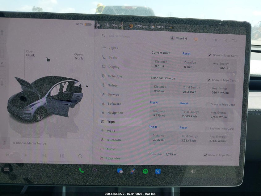 2026 Tesla Model Y All-Wheel Drive/Long Range Launch Series/Premium All-Wheel Drive VIN: 7SAYGDEE1TF439758 Lot: 45543272