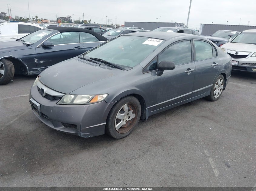 2009 Honda Civic Lx 2HGFA16509H310465 photo 1