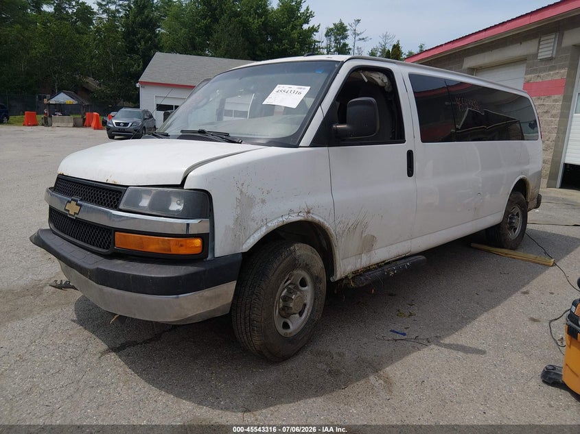 Vin: 1gazg1ff6f1276196, lot: 46041585, chevrolet express 3500 lt 20152
