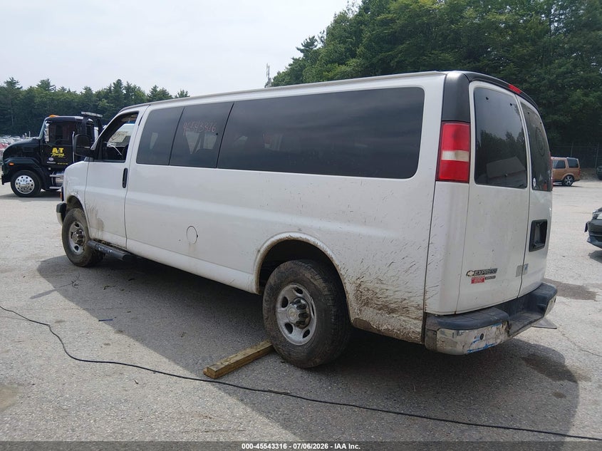 Vin: 1gazg1ff6f1276196, lot: 46041585, chevrolet express 3500 lt 20153