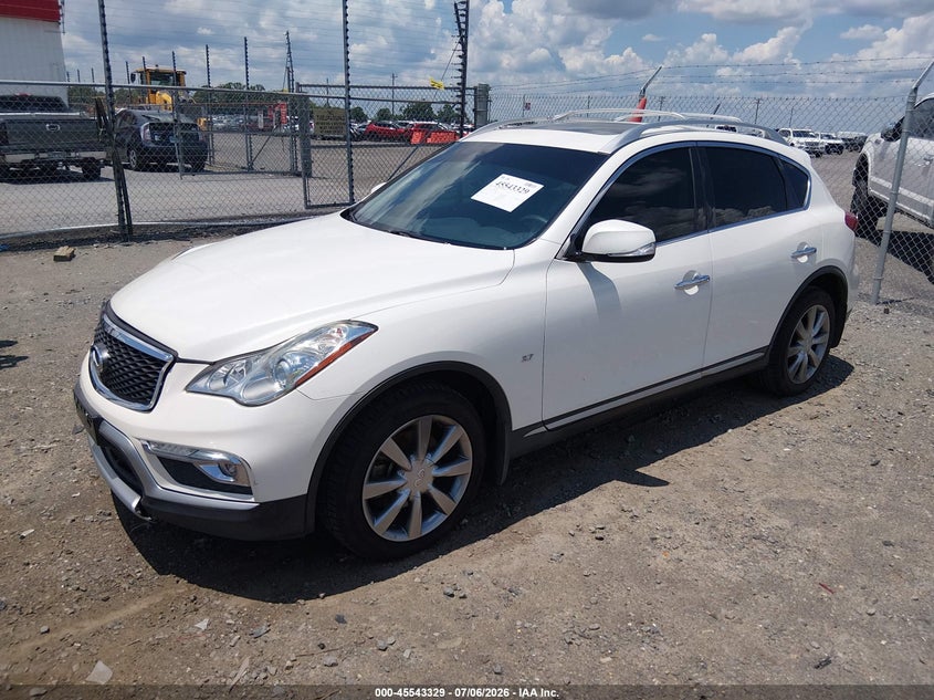 Vin: jn1bj0rr1hm417481, lot: 46041598, infiniti qx50 20172
