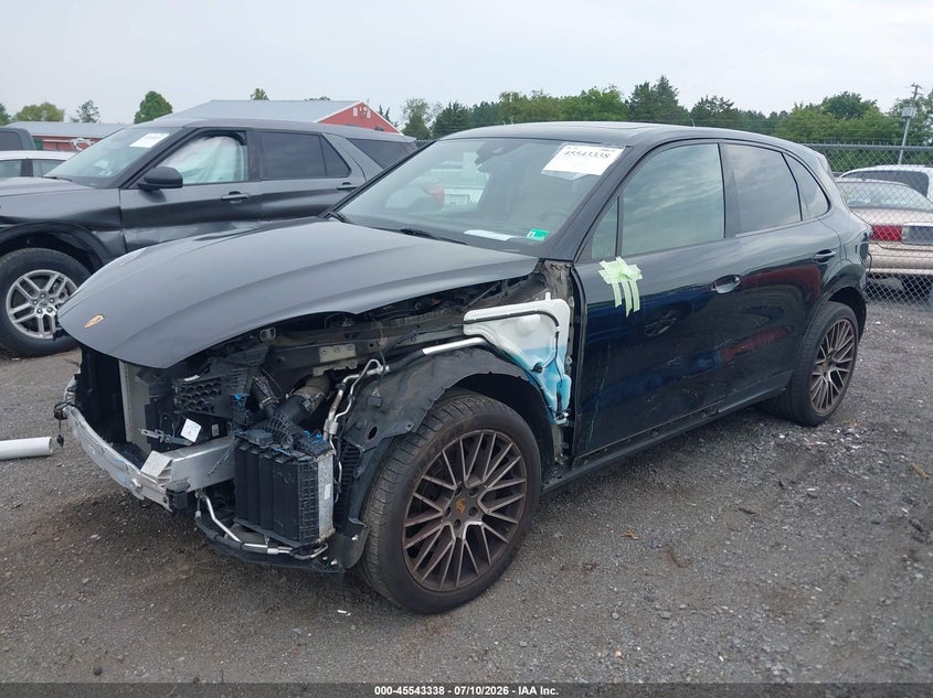 2023 Porsche Cayenne, Front & Rear, IAAI, VIN WP1AA2AY1PDA02598 — photo 2