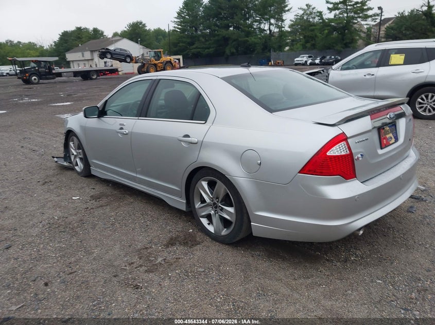 Vin: 3fahp0kc2br199051, lot: 46041612, ford fusion sport 20113