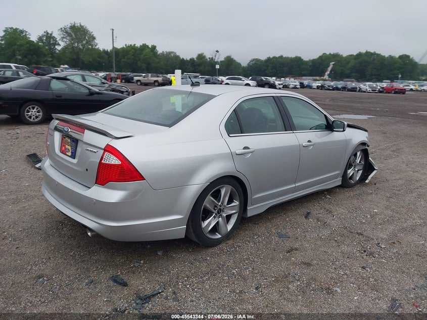 Vin: 3fahp0kc2br199051, lot: 46041612, ford fusion sport 20114