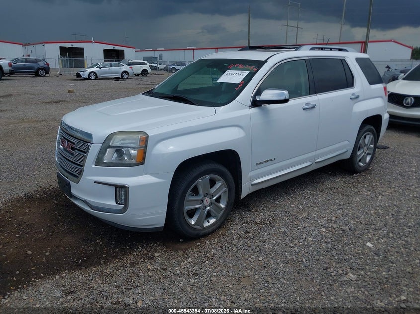 Vin: 2gkalrek3h6153313, lot: 46041623, gmc terrain denali 20172