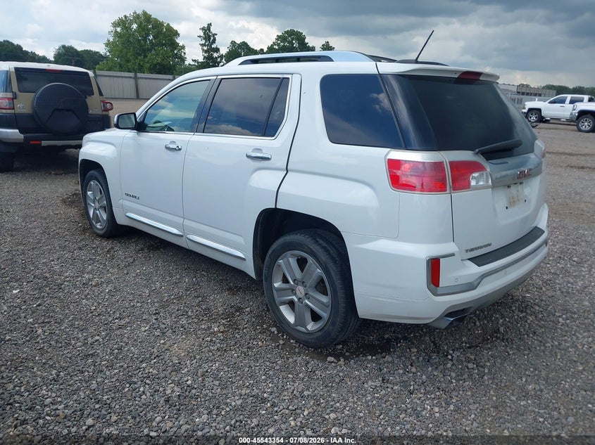 Vin: 2gkalrek3h6153313, lot: 46041623, gmc terrain denali 20173