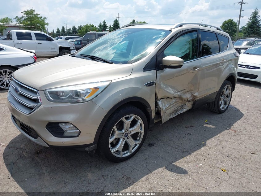 2017 Ford Escape, Неизвестно, IAAI, VIN 1FMCU9JD2HUA87679 — фото 2