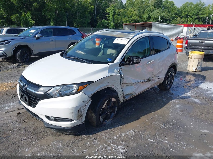 2018 Honda HR-V, Лівий бік, IAAI, VIN 3CZRU6H76JM716796 — фото 2
