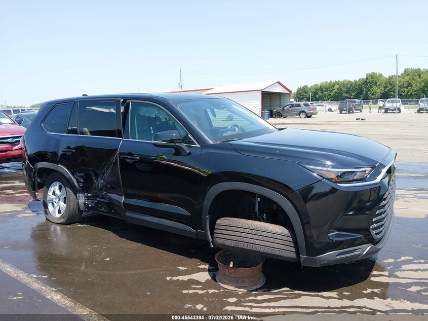 Vin: 5tdacab59ss038384, lot: 46041663, toyota grand highlander hybrid le 2025 img_1
