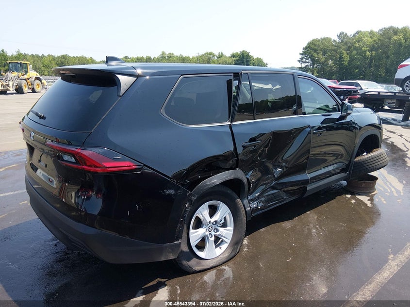 Vin: 5tdacab59ss038384, lot: 46041663, toyota grand highlander hybrid le 20254