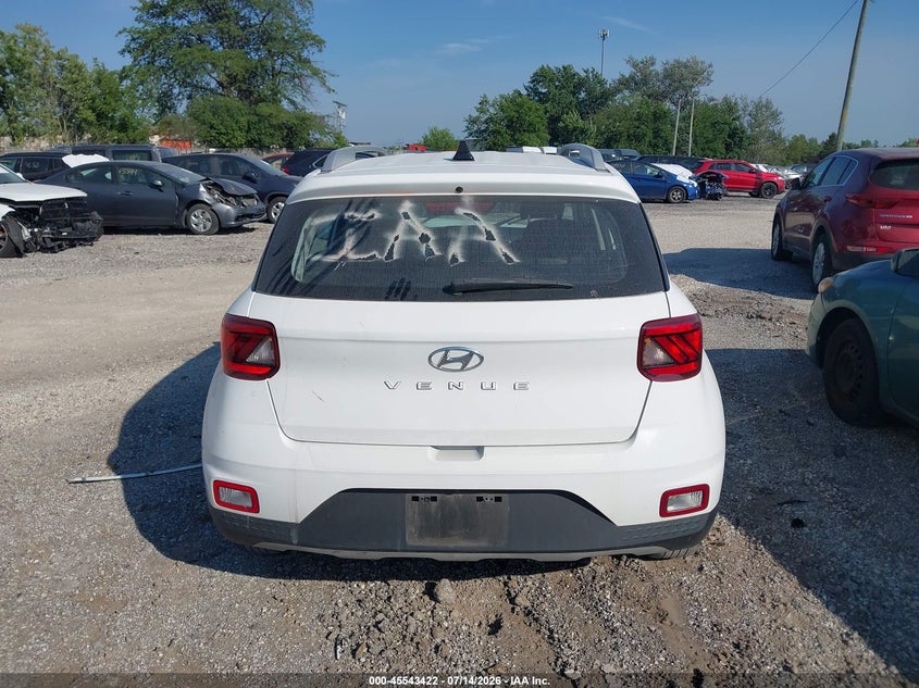2020 Hyundai Venue Sel VIN: KMHRC8A36LU029694 Lot: 45543422