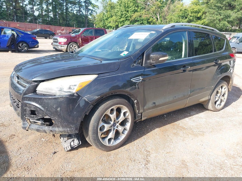 Vin: 1fmcu0j93fub14098, lot: 46041704, ford escape titanium 20152