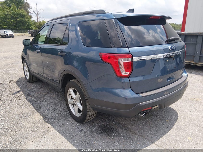 Vin: 1fm5k8bh1jgc57156, lot: 46041705, ford explorer 20183