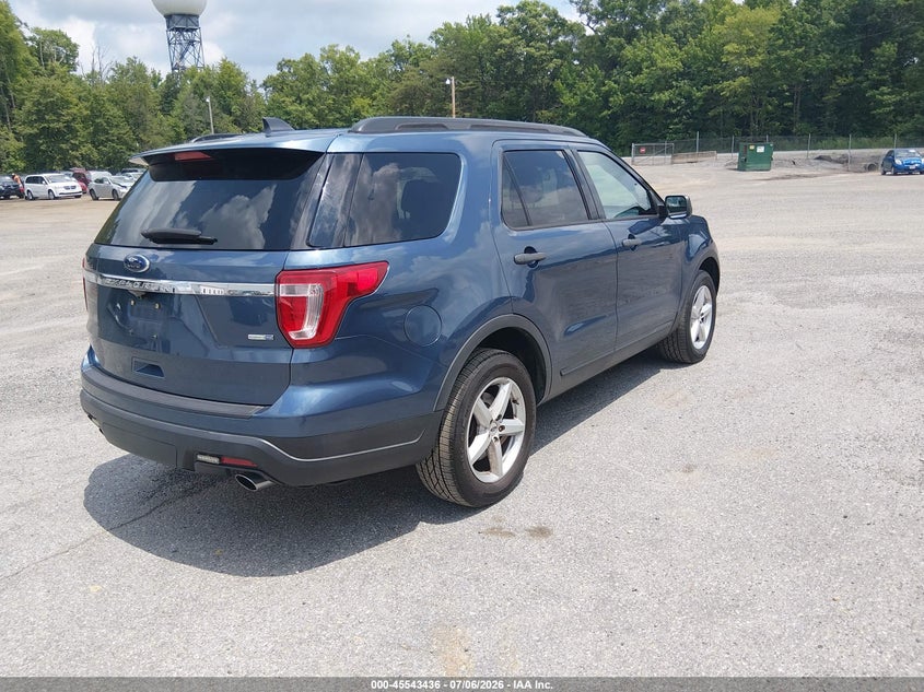 Vin: 1fm5k8bh1jgc57156, lot: 46041705, ford explorer 20184