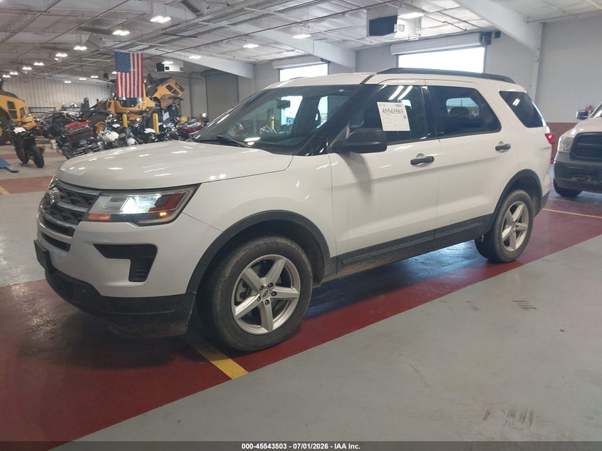 2018 Ford Explorer, Обычный износ, IAAI, VIN 1FM5K8B83JGC45378 — фото 2