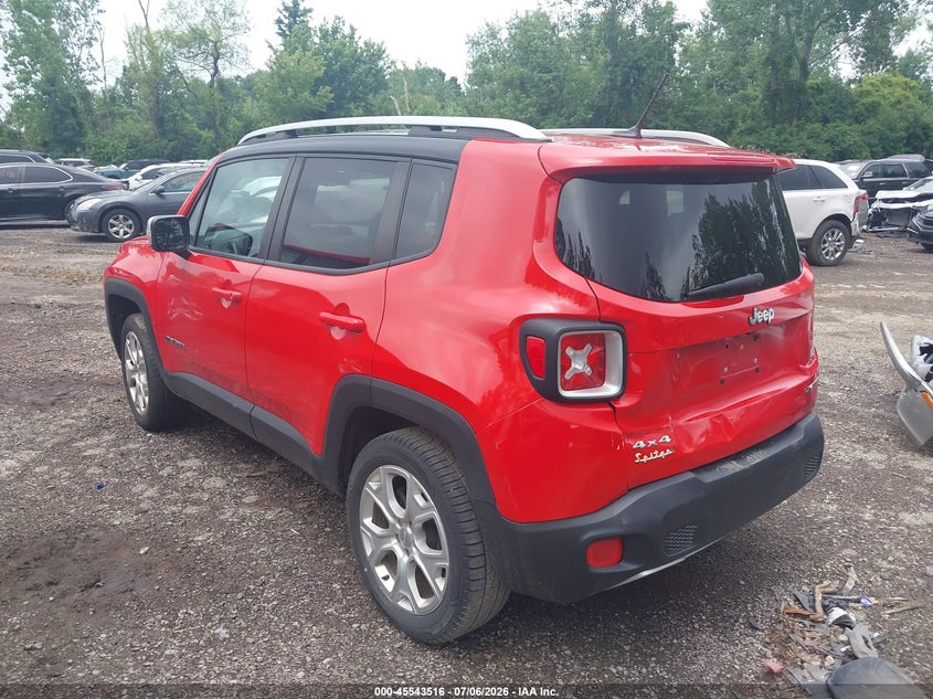 2016 JEEP RENEGADE auction photo 3